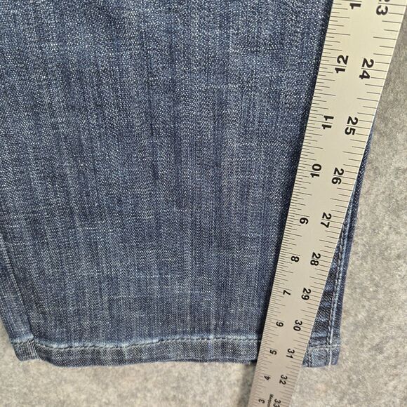 Stetson Hollywood Bootcut Jeans Womens Size 18 Reg Denim Western Cowgirl Biker - Picture 13 of 13